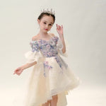 Load image into Gallery viewer, D1161 Girl Dress, Gift Birthday Dress, Flower Girl Dress, Toddler Dress
