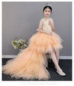 Load image into Gallery viewer, D1041 Girl Dress, Gift Birthday Dress, Flower Girl Dress, Toddler Dress
