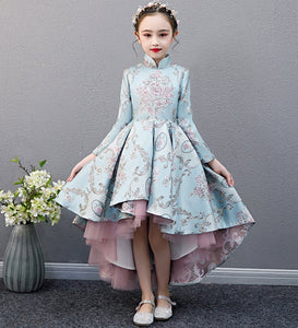 D1144 Chinese Style,Cheongsam,Gift Birthday Dress, Flower Girl Dress
