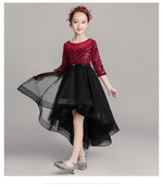 Load image into Gallery viewer, D1039 Girl Dress, Gift Birthday Dress, Flower Girl Dress, Toddler Dress
