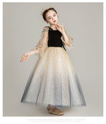 Load image into Gallery viewer, D1036 Girl Dress, Gift Birthday Dress, Flower Girl Dress, Toddler Dress
