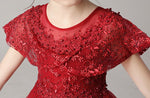 Load image into Gallery viewer, D1038 Girl Dress, Gift Birthday Dress, Flower Girl Dress, Toddler Dress
