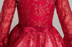Load image into Gallery viewer, D1047 Girl Dress, Gift Birthday Dress, Flower Girl Dress, Toddler Dress
