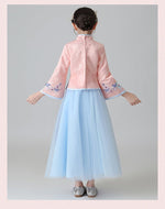 Load image into Gallery viewer, D1028 Chinese Style, Hanfu, Girl Dress, Costume, Birthday Dress, Children Costume
