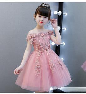 D1307 Birthday Dress, Flower Girl Dress, Toddler Dress, Baby Christmas Dress