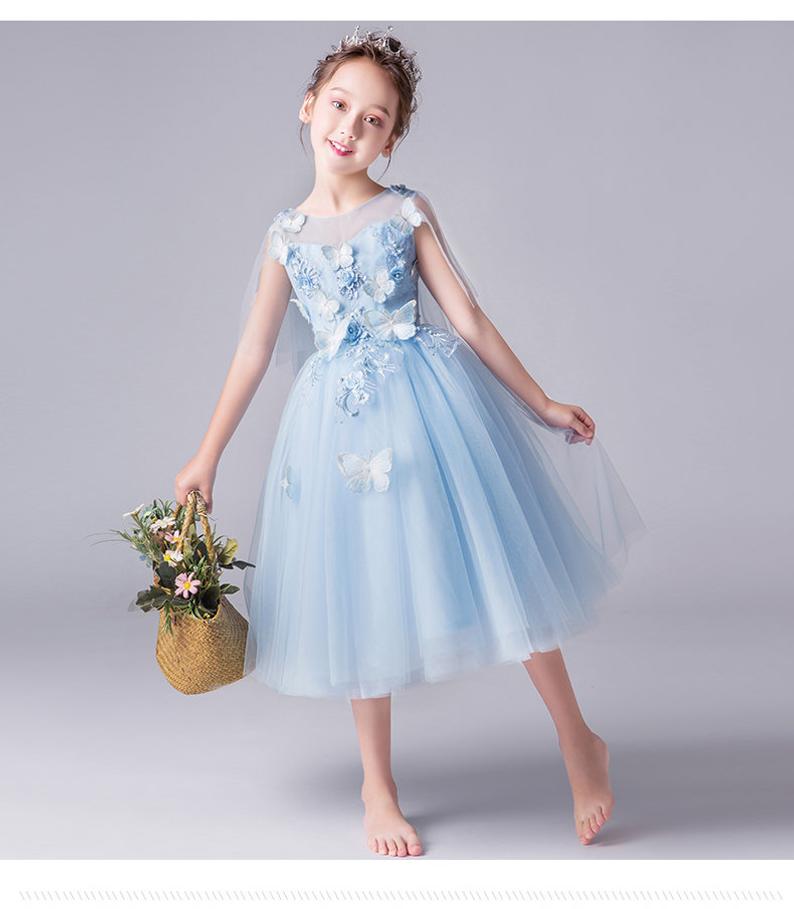 D1348 Birthday Dress, Flower Girl Dress, Toddler Dress, Baby Christmas Dress
