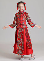 Load image into Gallery viewer, D1232 Chinese Style,Cheongsam,Gift Birthday Dress, Flower Girl Dress
