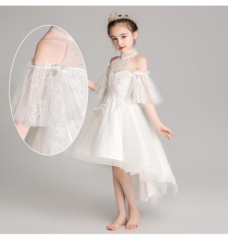 D1102 Girl Dress, Gift Birthday Dress, Flower Girl Dress, Toddler Dress