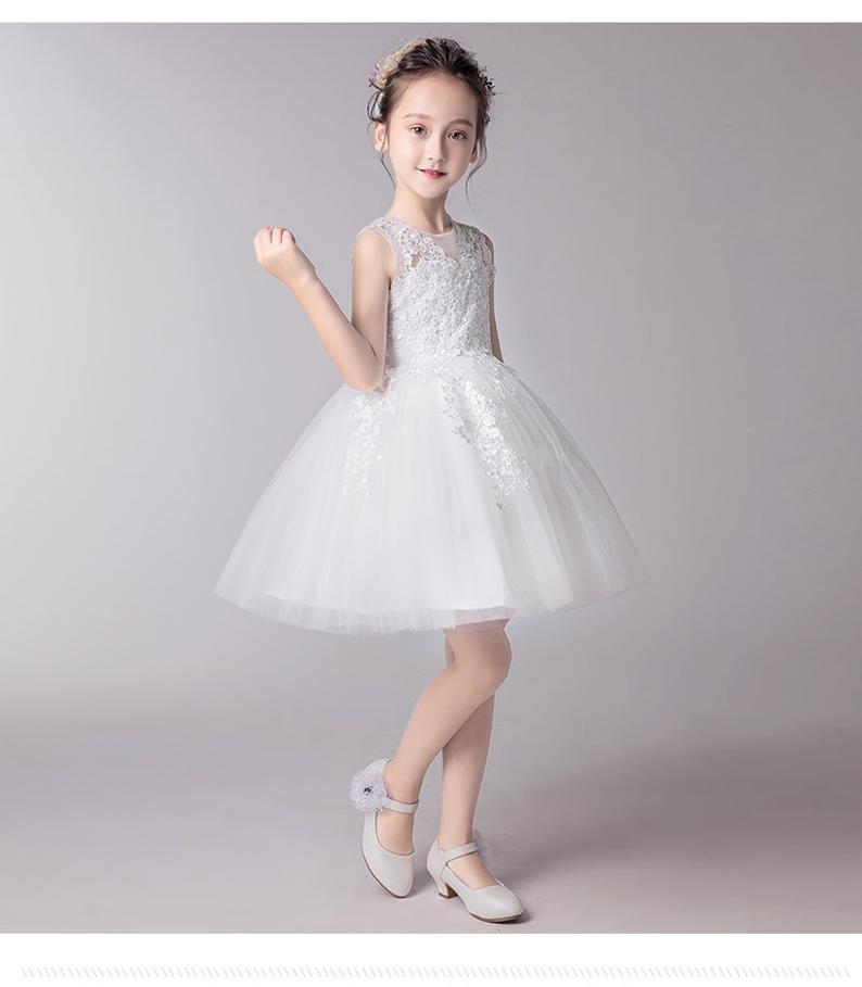 D1315 Birthday Dress, Flower Girl Dress, Toddler Dress, Baby Christmas Dress