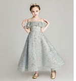 Load image into Gallery viewer, D1071 Girl Dress, Gift Birthday Dress, Flower Girl Dress, Toddler Dress
