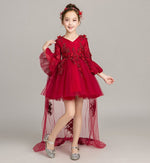 Load image into Gallery viewer, D1116 Girl Dress, Gift Birthday Dress, Flower Girl Dress, Toddler Dress
