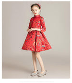 Load image into Gallery viewer, D1109 Chinese Style,Cheongsam,Gift Birthday Dress, Toddler Dress, Glitz Pageant Dress
