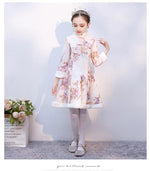 Load image into Gallery viewer, D1166 Chinese Style,Cheongsam,Gift Birthday Dress, Flower Girl Dress
