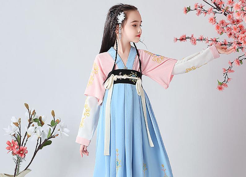 D1248 Chinese Style,Costume,Gift Birthday Dress, Flower Girl Dress