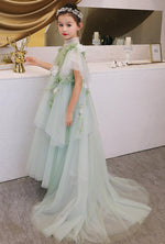 Load image into Gallery viewer, D1204 Girl Dress, Gift Birthday Dress, Flower Girl Dress, Toddler Dress

