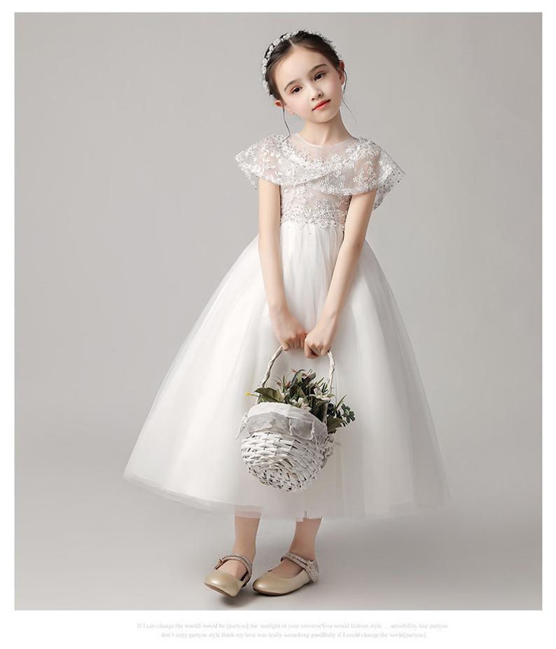 D1169 Girl Dress, Gift Birthday Dress, Flower Girl Dress, Toddler Dress