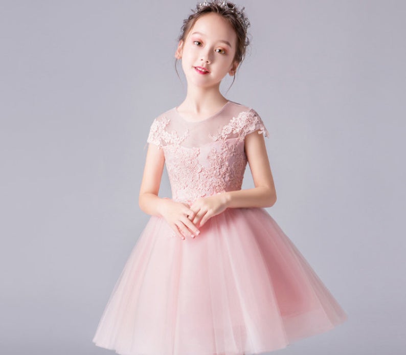 D1324 Birthday Dress, Flower Girl Dress, Toddler Dress, Baby Christmas Dress