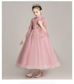 Load image into Gallery viewer, D1127 Girl Dress, Gift Birthday Dress, Flower Girl Dress, Toddler Dress
