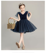 Load image into Gallery viewer, D1095 Girl Dress, Gift Birthday Dress, Flower Girl Dress, Toddler Dress
