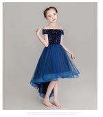 Load image into Gallery viewer, D1053 Girl Dress, Gift Birthday Dress, Flower Girl Dress, Toddler Dress
