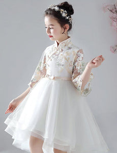 D1209 Chinese Style,Cheongsam,Gift Birthday Dress, Flower Girl Dress