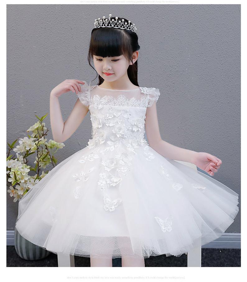 D1171 Girl Dress, Gift Birthday Dress, Flower Girl Dress, Toddler Dress