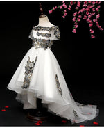 Load image into Gallery viewer, D1211 Girl Dress, Gift Birthday Dress, Flower Girl Dress, Toddler Dress
