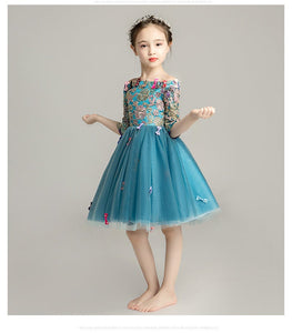 D1183 Gift Birthday Dress, Flower Girl Dress, Toddler Dress, Baby Christmas Dress