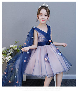 D1111 Girl Dress, Gift Birthday Dress, Flower Girl Dress, Toddler Dress