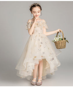 D1297 Flower Girl Dress, Toddler Dress, Baby Christmas Dress, Glitz Pageant Dress