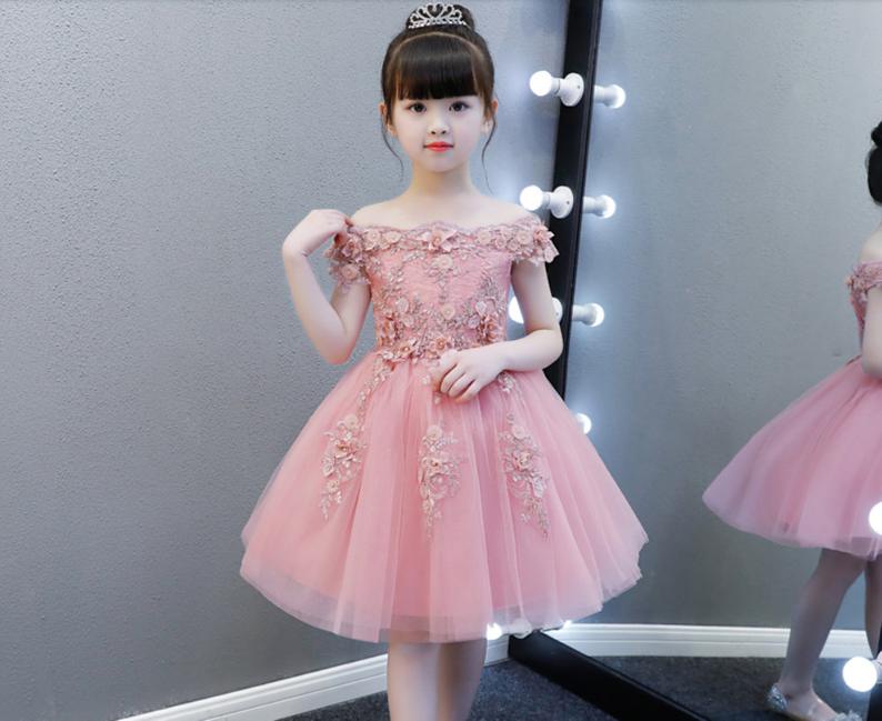 D1307 Birthday Dress, Flower Girl Dress, Toddler Dress, Baby Christmas Dress