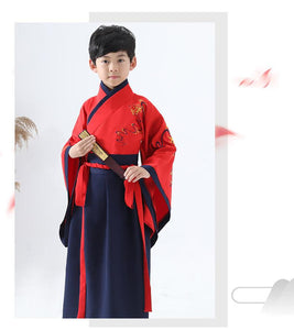 D1198 Chinese Style, Hanfu, For Boy, Costume, Performance Clothes, Chinese Dress