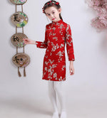 Load image into Gallery viewer, D1206 Chinese Style,Cheongsam,Gift Birthday Dress, Flower Girl Dress
