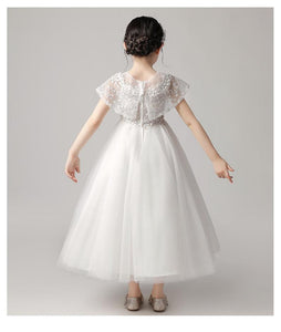 D1169 Girl Dress, Gift Birthday Dress, Flower Girl Dress, Toddler Dress
