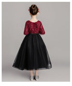 Load image into Gallery viewer, D1043 Girl Dress, Gift Birthday Dress, Flower Girl Dress, Toddler Dress
