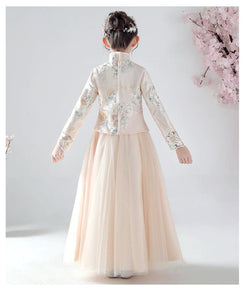 D1199 Chinese Style, Cheongsam, Girl Dress, Costume, Birthday Dress