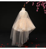 Load image into Gallery viewer, D1212 Girl Dress, Gift Birthday Dress, Flower Girl Dress, Toddler Dress
