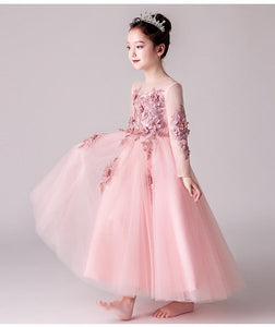 D1305 Birthday Dress, Flower Girl Dress, Toddler Dress, Baby Christmas Dress