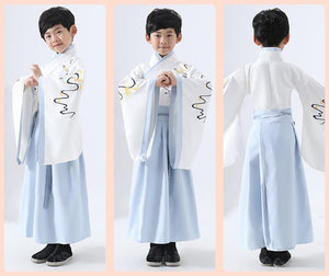 D1188 Chinese Style, Hanfu, For Boy, Costume,   Performance Clothes, Chinese Dress