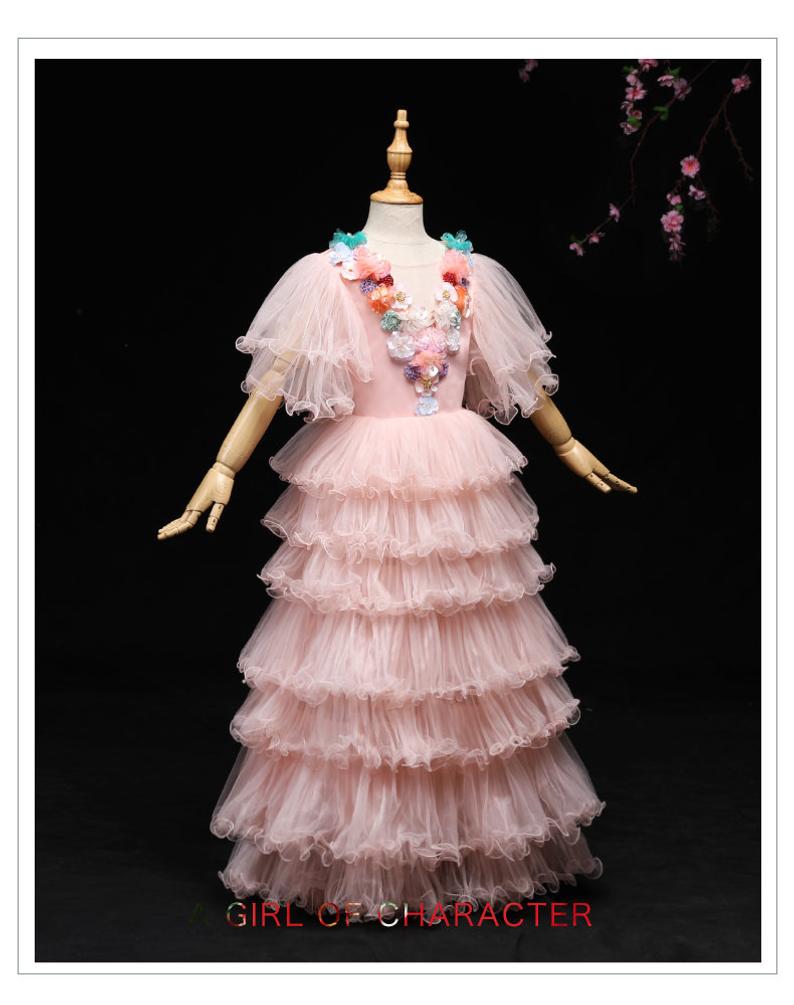 D1291 Flower Girl Dress, Toddler Dress, Baby Christmas Dress, Glitz Pageant Dress