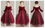 Load image into Gallery viewer, D1159 Girl Dress, Gift Birthday Dress, Flower Girl Dress, Toddler Dress
