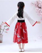 Load image into Gallery viewer, D1179 Chinese Style, Hanfu, Girl Dress,  Birthday Dress, Children Costume
