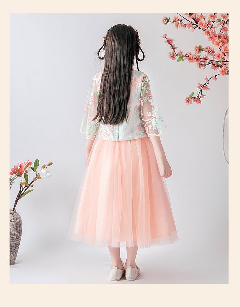 D1346 Chinese Style,Gift Birthday Dress, Flower Girl Dress, Toddler Dress