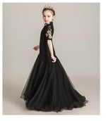 Load image into Gallery viewer, D1049 Girl Dress, Gift Birthday Dress, Flower Girl Dress, Toddler Dress
