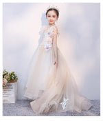 Load image into Gallery viewer, D1084 Gift Birthday Dress, Flower Girl Dress, Toddler Dress, Baby Christmas Dress
