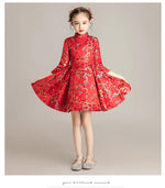 Load image into Gallery viewer, D1109 Chinese Style,Cheongsam,Gift Birthday Dress, Toddler Dress, Glitz Pageant Dress
