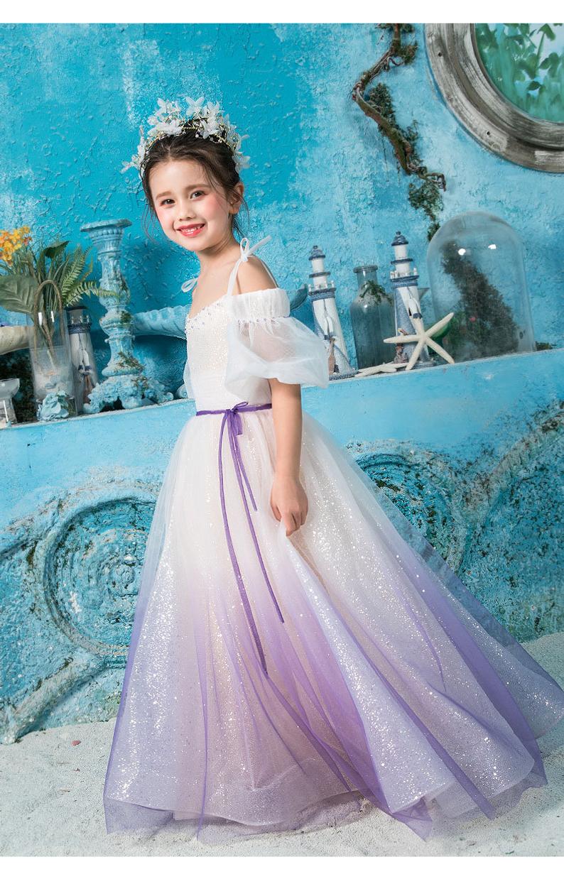 D1283 Flower Girl Dress, Toddler Dress, Baby Christmas Dress, Glitz Pageant Dress