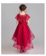 Load image into Gallery viewer, D1037 Girl Dress, Gift Birthday Dress, Flower Girl Dress, Toddler Dress
