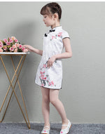 Load image into Gallery viewer, D1207 Chinese Style,Cheongsam,Gift Birthday Dress, Flower Girl Dress
