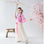 Load image into Gallery viewer, D1075 Chinese Style, Girl Dress, Costume, Birthday Dress, Children Costume
